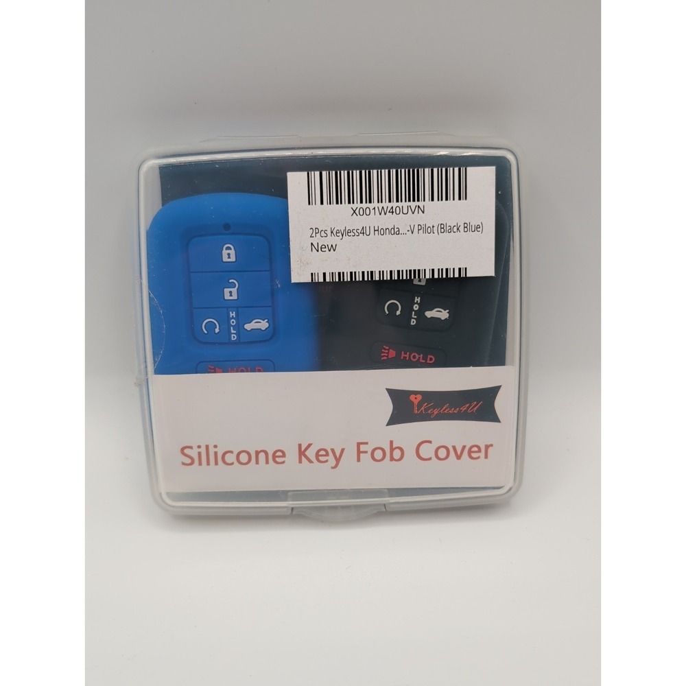 Autobase Silicone Key Fob Cover Honda CR-V Accord Civic Pilot 5-Button MK1804